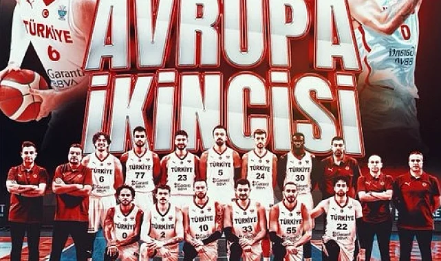 12 Dev Adam Avrupa ikincisi oldu! Tebrikler peş peşe geldi