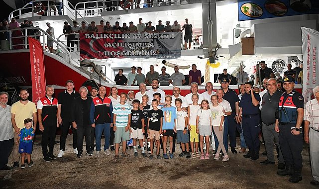 2025-2026 Su Ürünleri Av Sezonu "Vira Bismillah" diyerek açıldı