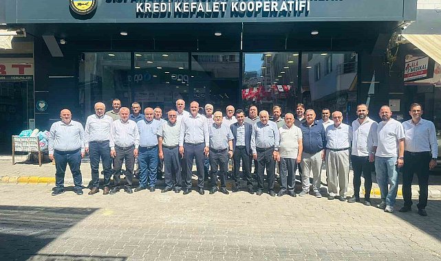 22. Bölge Manisa Esnaf Kefalet Kooperatifleri Birliği toplantısı Alaşehir'de yapıldı