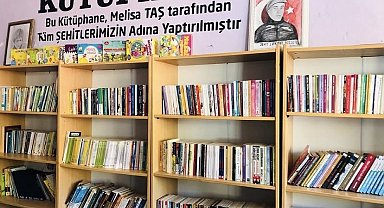 23 yaşındaki Melisa 10 kütüphane kurdu