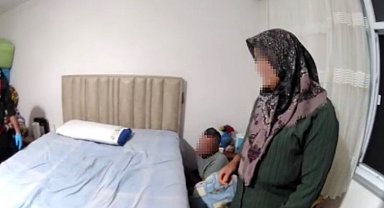 3 yıldır aranan şahıs evinde saklandığı bazanın yanında yakalandı: O anlar kamerada