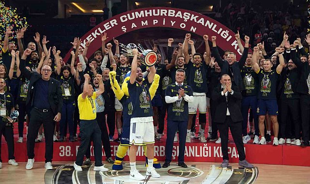 38. Erkekler Cumhurbaşkanlığı Kupası'nda ödüller verildi
