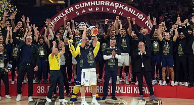 38. Erkekler Cumhurbaşkanlığı Kupası'nda ödüller verildi