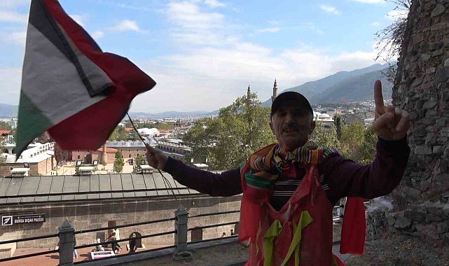 'Kartal' oldu, 'ayı' oldu, 'arı' oldu şimdi de Filistin'e böyle destek oldu