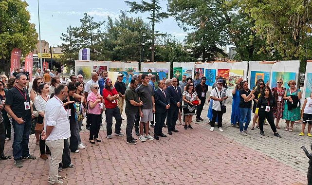 70 Sanatçı Kemerhisar'da sanat festivalinde buluştu