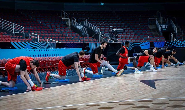 A Milli Erkek Basketbol Takımı, Sırbistan maçı hazırlıklarını sürdürdü