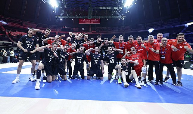 A Milli Erkek Voleybol takımı, namağlup son 16 turuna yükseldi