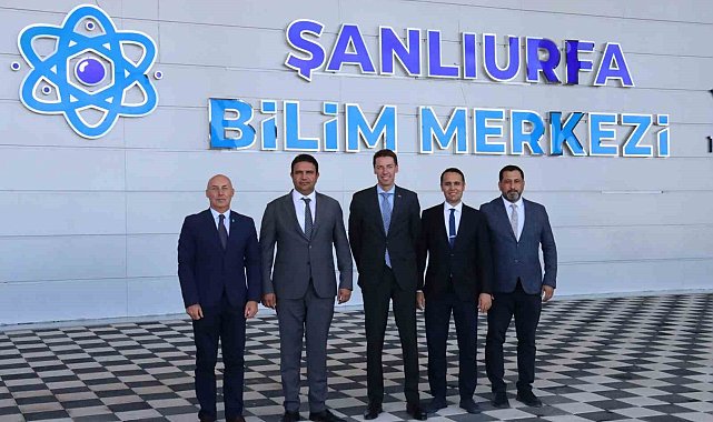 AB Delegasyonu Başkan Vekili Vilcinskas, Şanlıurfa Bilim Merkezine hayran kaldı