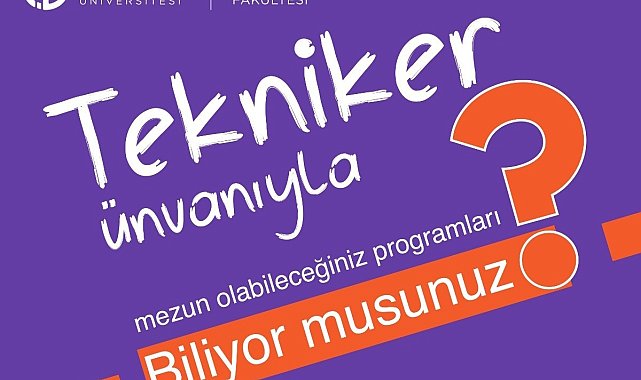 Açıköğretim Fakültesi, mezunlarına tekniker ünvanı ile geniş kariyer imkanı sunuyor