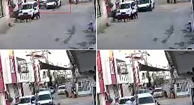 Adana'da 17 gün önce yaşanan olayın görüntüleri ortaya çıktı: Şüpheliler polisten kaçarken çocuğa çarpmış