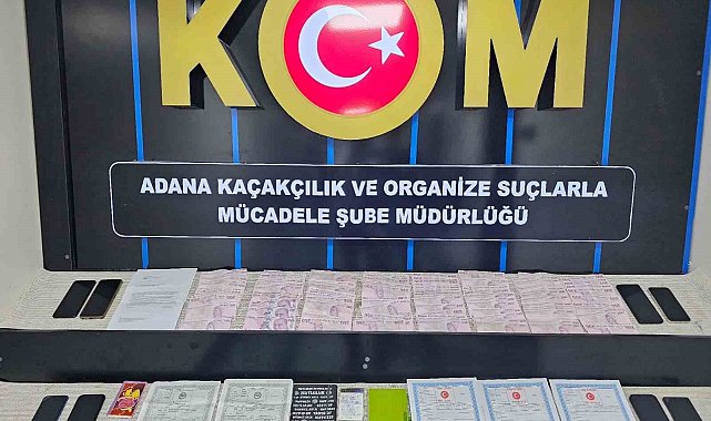 Adana'da tefeci operasyonu: 3 tutuklama