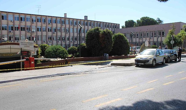 Adliye otoparkında şüpheli valiz paniği