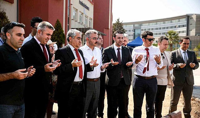 ADÜ Hastanesi Yeni Poliklinik ve Laboratuvar Binası Temel Atma Töreni gerçekleştirildi