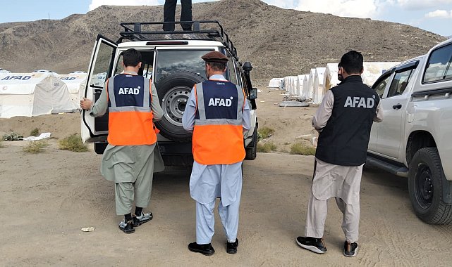 Afganistan'a gönderilen "deprem" yardımları bölgeye ulaştı