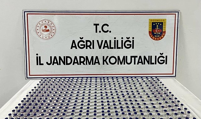 Ağrı'da kaçakçılık operasyonu: İlaç, kıyafet, sigara ve alkol ele geçirildi