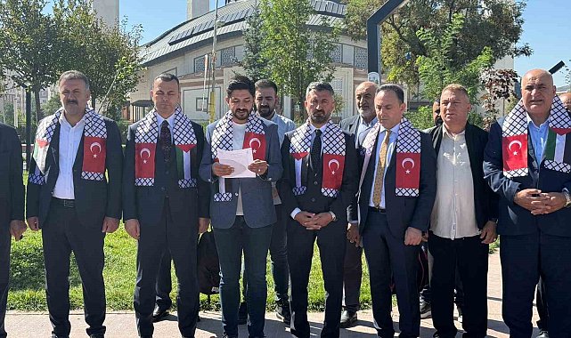 Ağrı'da "Boş Sıralar" etkinliğiyle Gazze'deki çocuklara dikkat çekildi