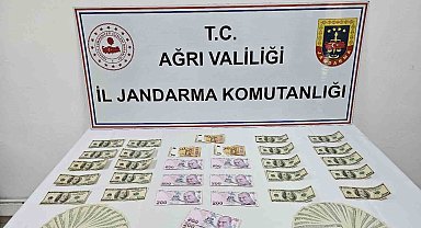 Ağrı'da sahte para operasyonu: 1 gözaltı
