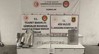 Ağrı'da tırın yakıt deposunda 11 kilo eroin ele geçirildi