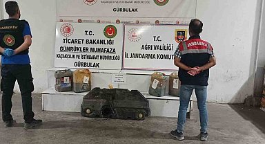 Ağrı'da tırın yakıt deposunda 56 kilo sıvı metamfetamin ele geçirildi