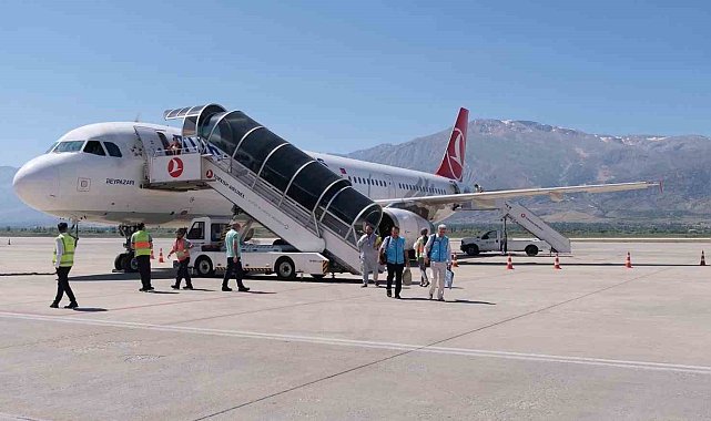 Ağustos ayında Erzincan Yıldırım Akbulut Havalimanı'nda 53 bin 144 yolcuya hizmet verildi
