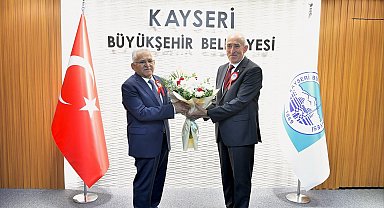 Ahilik kutlama heyetinden Başkan Büyükkılıç'a ziyaret