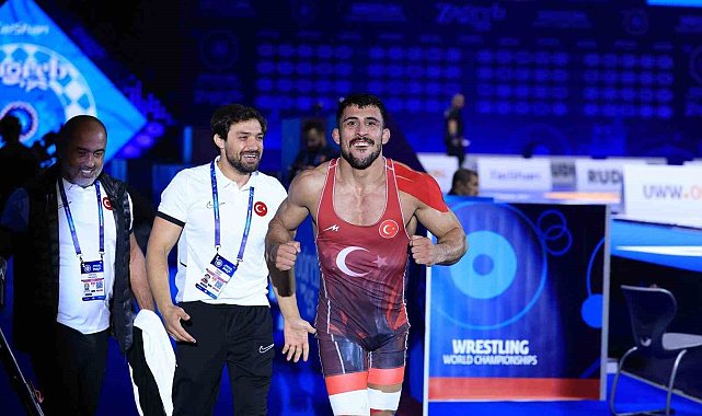 Ahmet Yılmaz'dan Dünya Güreş Şampiyonası'nda bronz madalya