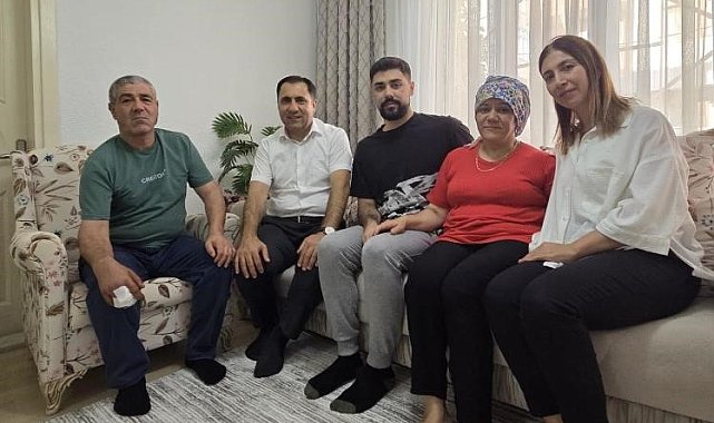Aile ve Sosyal Hizmetler İl Müdürlüğü'nden gaziye destek