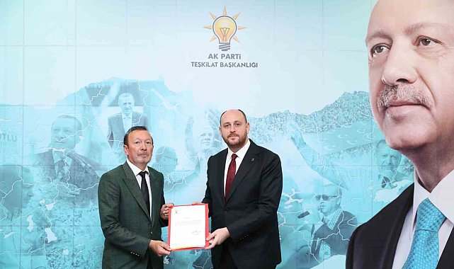 AK Parti Beylikova İlçe Başkanlığı'na Ersin Kaya atandı