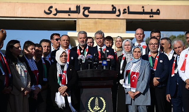 AK Parti Genel Başkan Yardımcısı Yalçın: "Gazze'yi insansızlaştırmaya yönelik bir etnik temizlik suçu işleniyor"