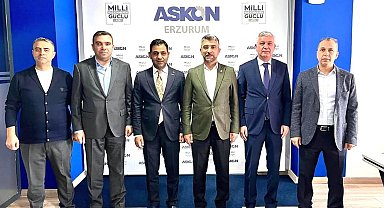 AK Parti İl Başkanı Av. Küçükoğlu'ndan Erzurum ASKON'a ziyaret
