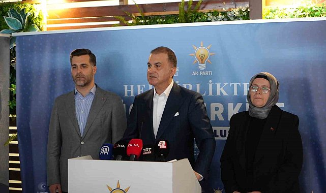 AK Parti Sözcüsü Ömer Çelik'ten CHP'ye: "Başkalarının siyasi uydusu gibi siyasi misyonerlik faaliyeti üretmeyin"