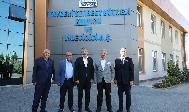 AK Partili Çopuroğlu'ndan Kayseri Serbest Bölge'ye ziyaret