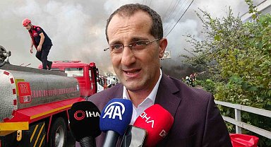 Akçaabat Belediye Başkanı Ekim: "Gece 2'den beri burada müdahale devam ediyor"