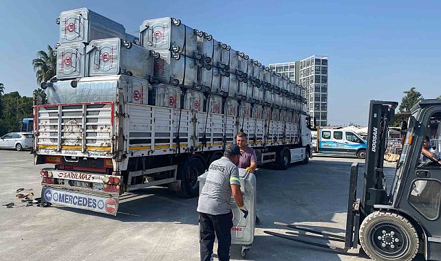 Akdeniz Belediyesinden daha temiz bir kent için 250 yeni çöp konteyneri