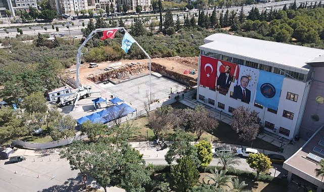 Akdeniz Üniversitesi Hastanesi Nöroloji Polikliniği yeni binasının temeli atıldı