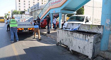Akdeniz'de yeni çöp konteynerleri cadde ve sokaklara yerleştiriliyor