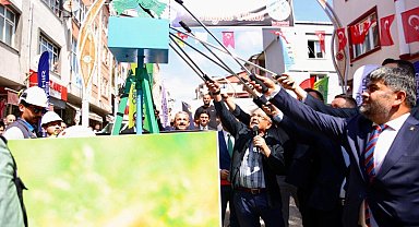 Akkuş'ta doğalgaz sevinci