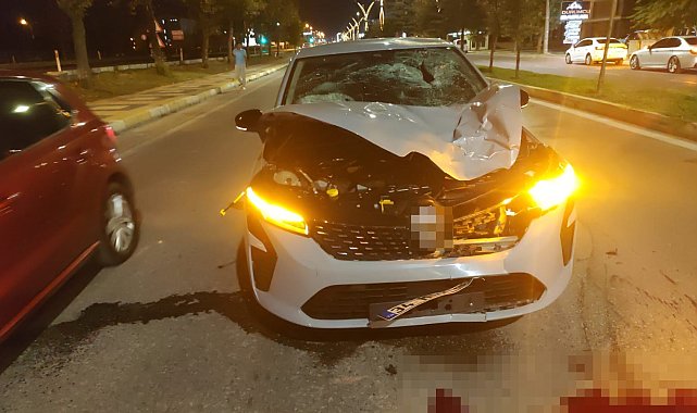 Aksaray'da otomobilin çarptığı yaya hayatını kaybetti