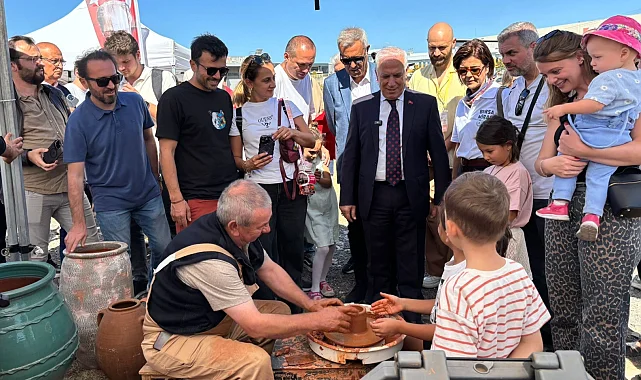 Aktopraklık Arkeopark'ta 8 bin 500 yıllık tarih canlandı