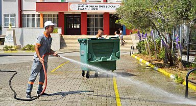 Alanya Belediyesi'nden okullarda kapsamlı temizlik seferberliği