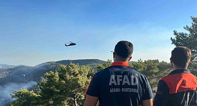 Alanya'da 3 mahalledeki orman yangını kontrol altında: 400 hektar alan zarar gördü