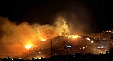 Alanya'da orman yangını sürüyor: Rüzgar müdahaleyi zorlaştırıyor