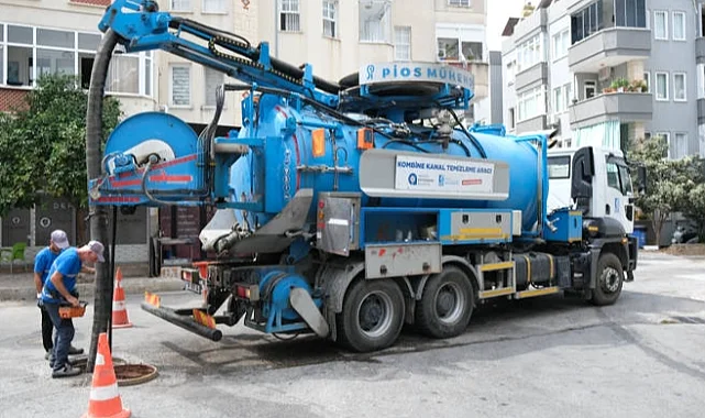 Alanya'da robot kameralı temizlik atağı