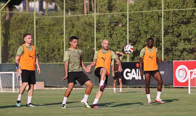 Alanyaspor, Konyaspor maçı hazırlıklarına başladı
