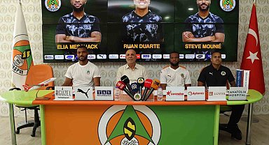 Alanyaspor'dan 3 imza