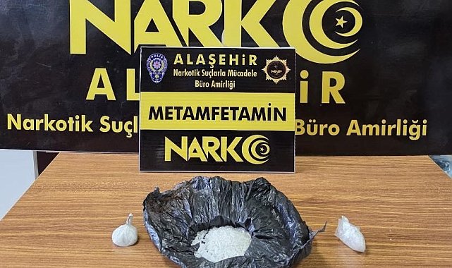Alaşehir'de uyuşturucudan 1 kişi tutuklandı