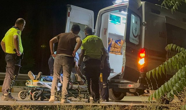Alkollü sürücünün kullandığı otomobil şarampole uçtu: 2 yaralı