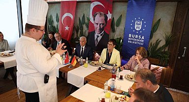 Alman heyeti, Bursa mutfağına hayran kaldı