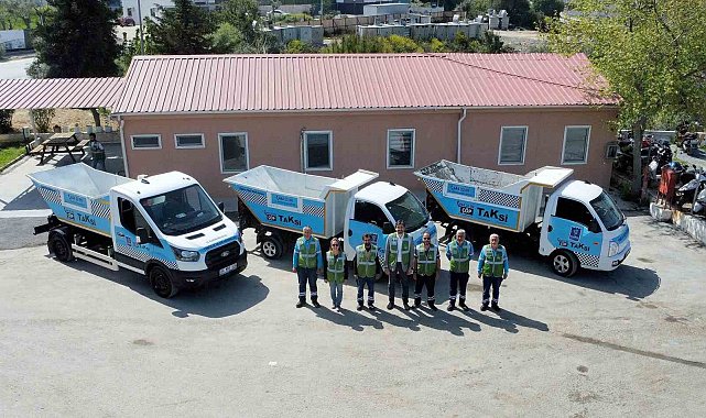 Alo Çöp Taksi'den' kent hijyeni ve temizliğine önemli katkı: "Altı ayda 2 bin 806 ton çöp toplandı"