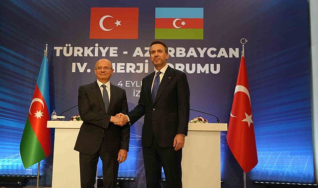 Alparslan Bayraktar ile Azerbaycan Enerji Bakanı Perviz Şahbazov ortak basın toplantısı düzenledi